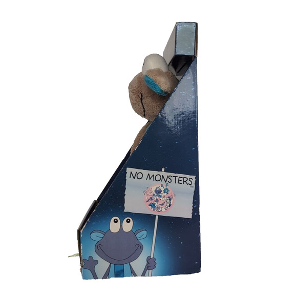 A Light in the Night Nightlight Toy Plush Blue Bedtime Book Set NEW Shopworn Box - Picture 4 of 13